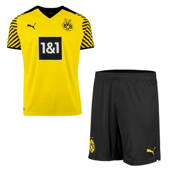 Maillot Football Borussia Dortmund Domicile Enfant 2021-22 Jaune